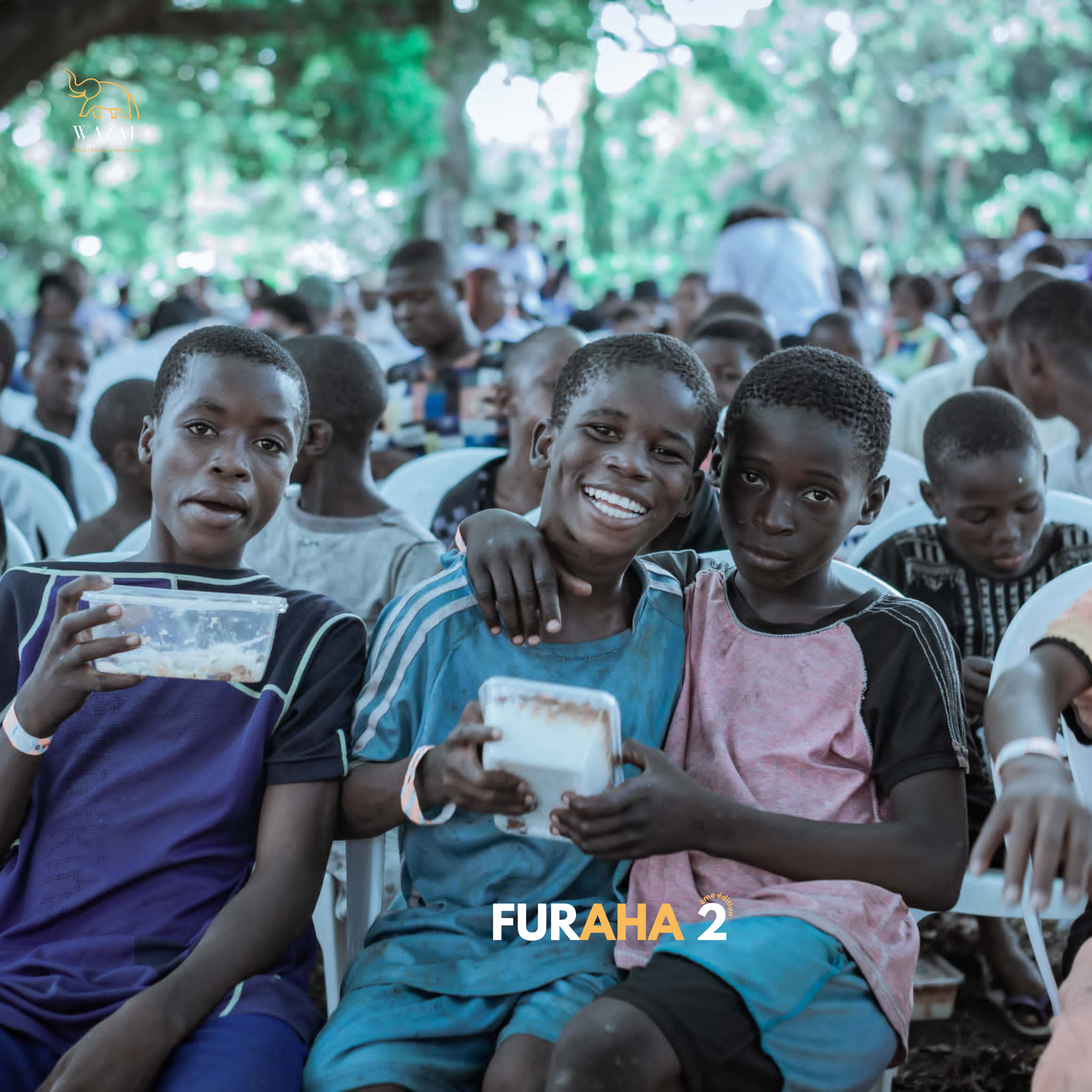 Enfants accompagnés par WAZAI en RDC